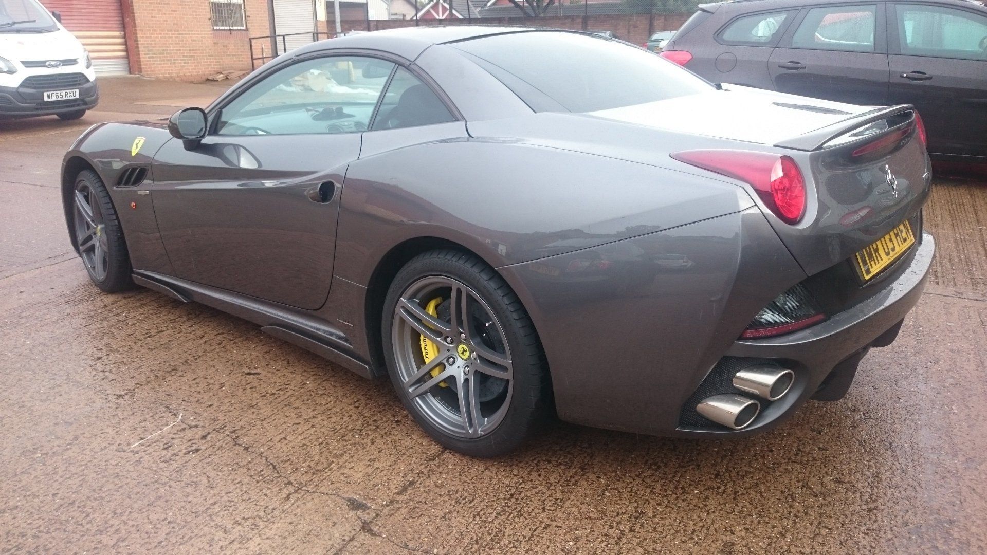 ferrari windows tinted