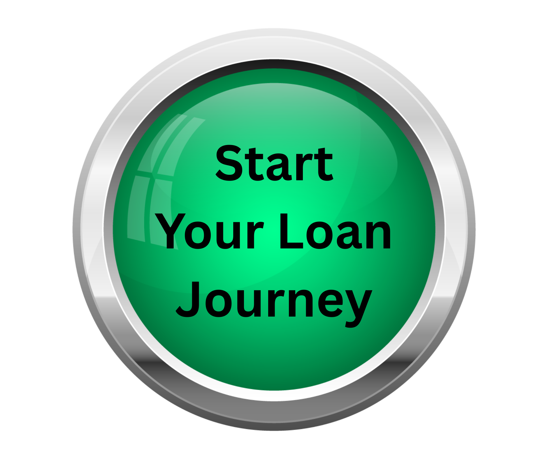 Green button with the text 