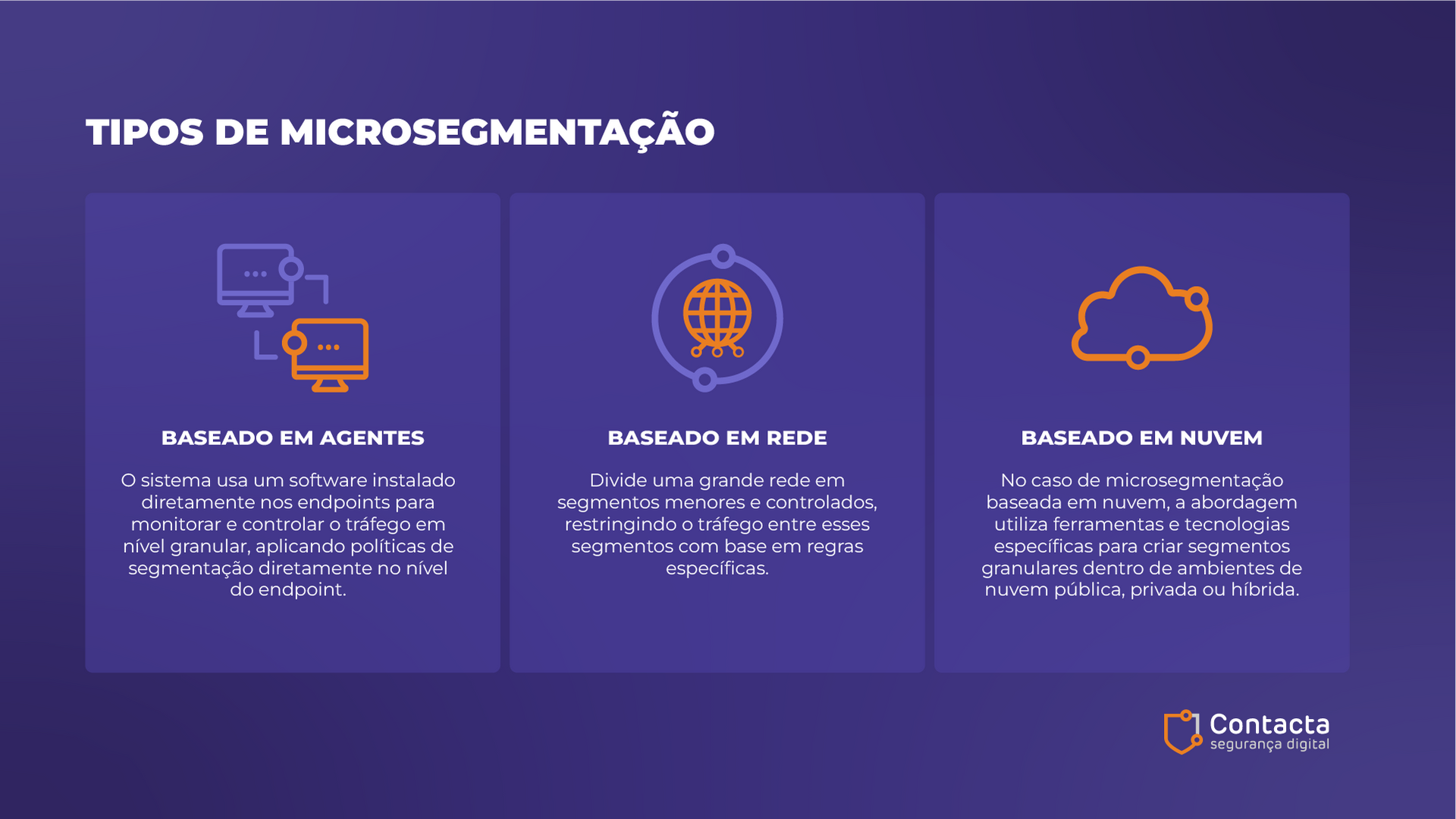 Tipos de Microsegmentação 