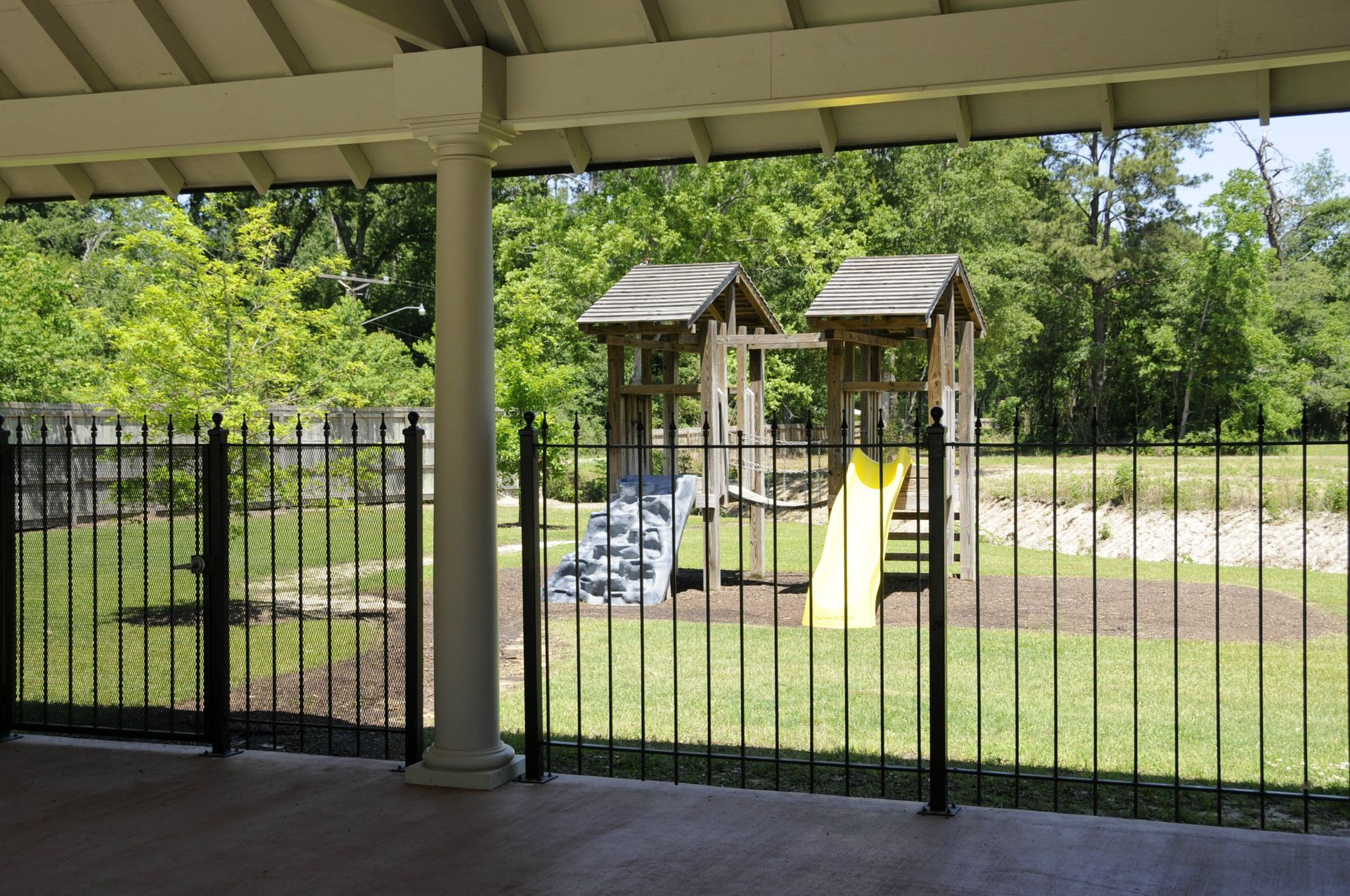 Playground amenities in private, gated community in Hammond, LA | Forbes Farms