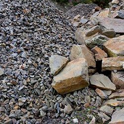Large rocks — Concrete Recycling in Ogden, UT