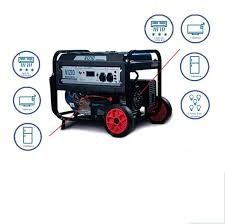 Grupo Electrógeno - Marca VIZIO, de 5.5 KvA, NAFTERO.