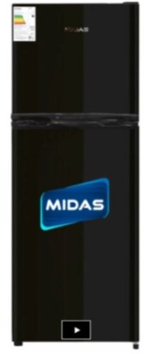 HELADERA 400 LITROS – MARCA MIDAS NEGRO