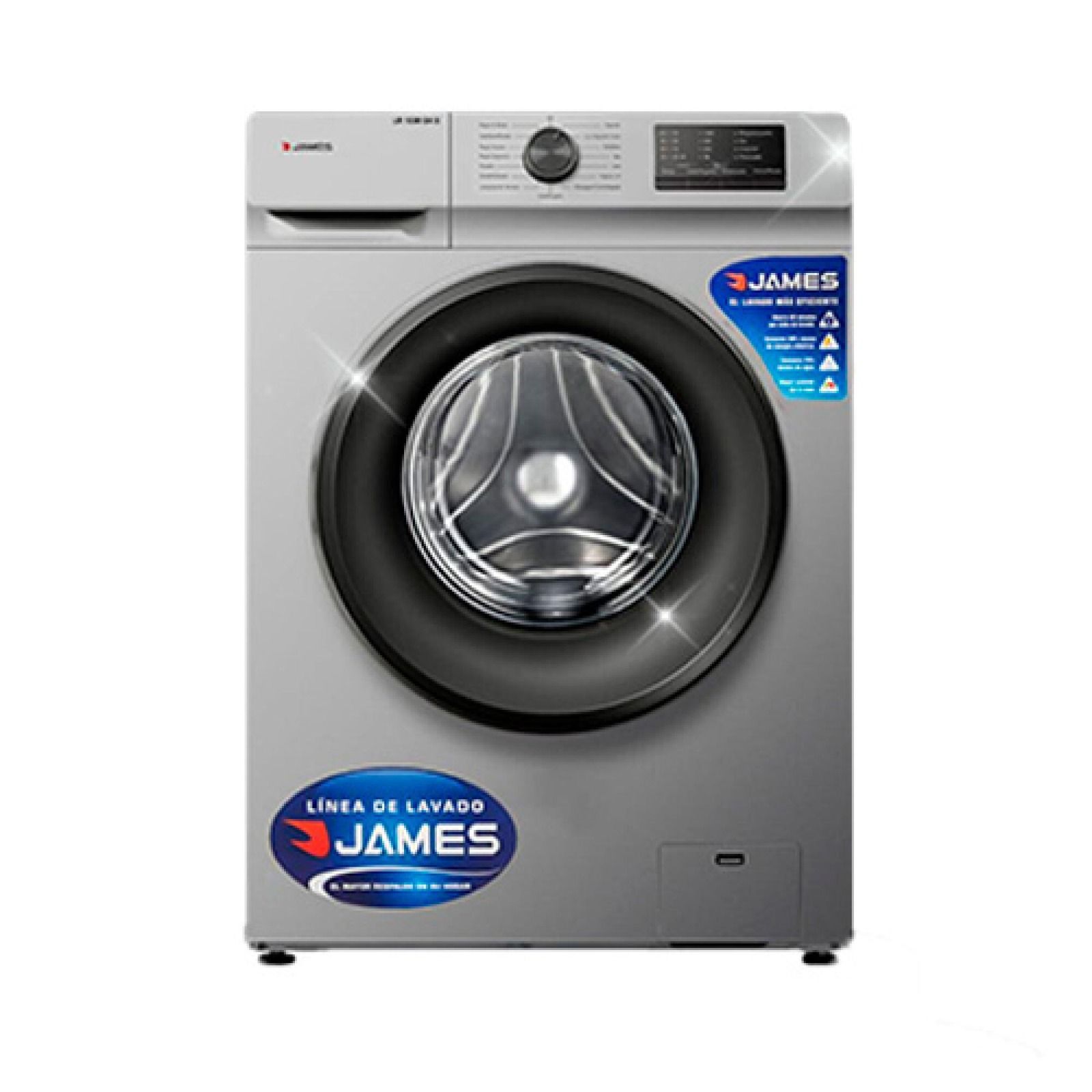 LAVARROPAS AUTOMÁTICOS CARGA FRONTAL de 6 kg. / Marca James