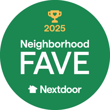 A certified arborist logo with a leaf on it