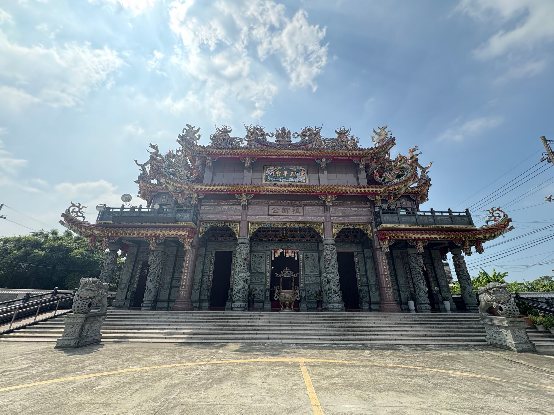 三平宮現照｜台南關廟 田中三平宮