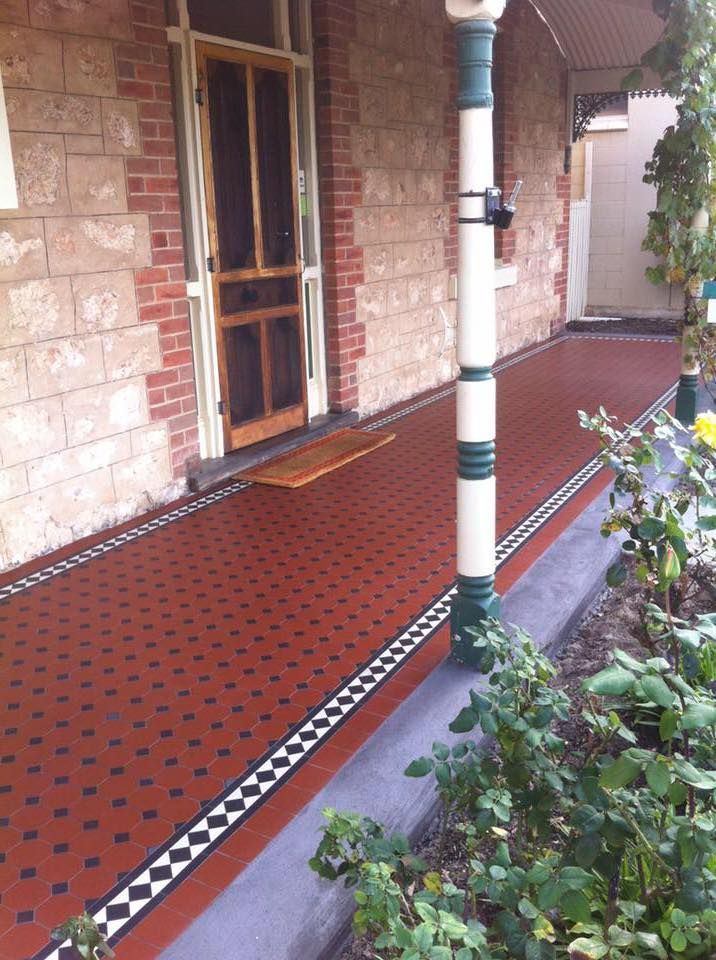 Porch Tiling After - Adelaide, SA - Master Plasterers
