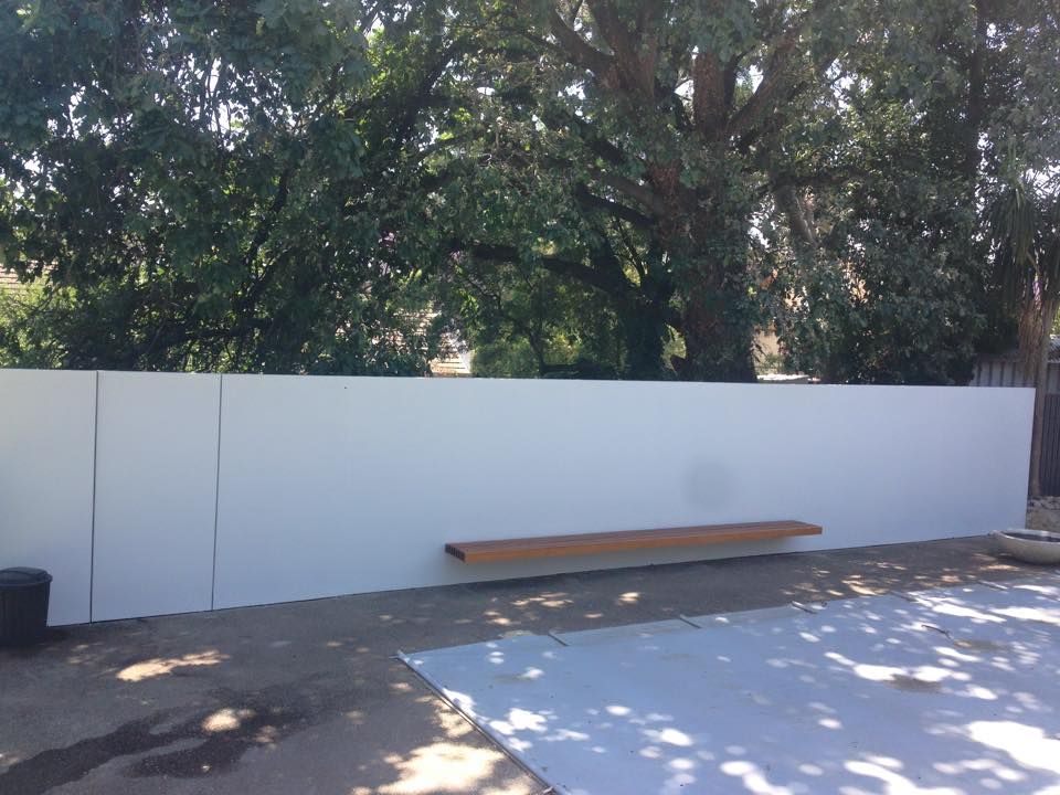 After Texture Coat on PoolFence - Adelaide, SA - Master Plasterers