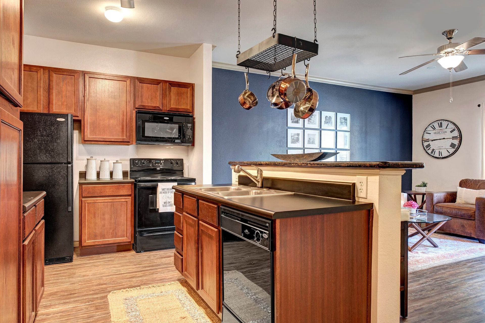 apartment floor plan.