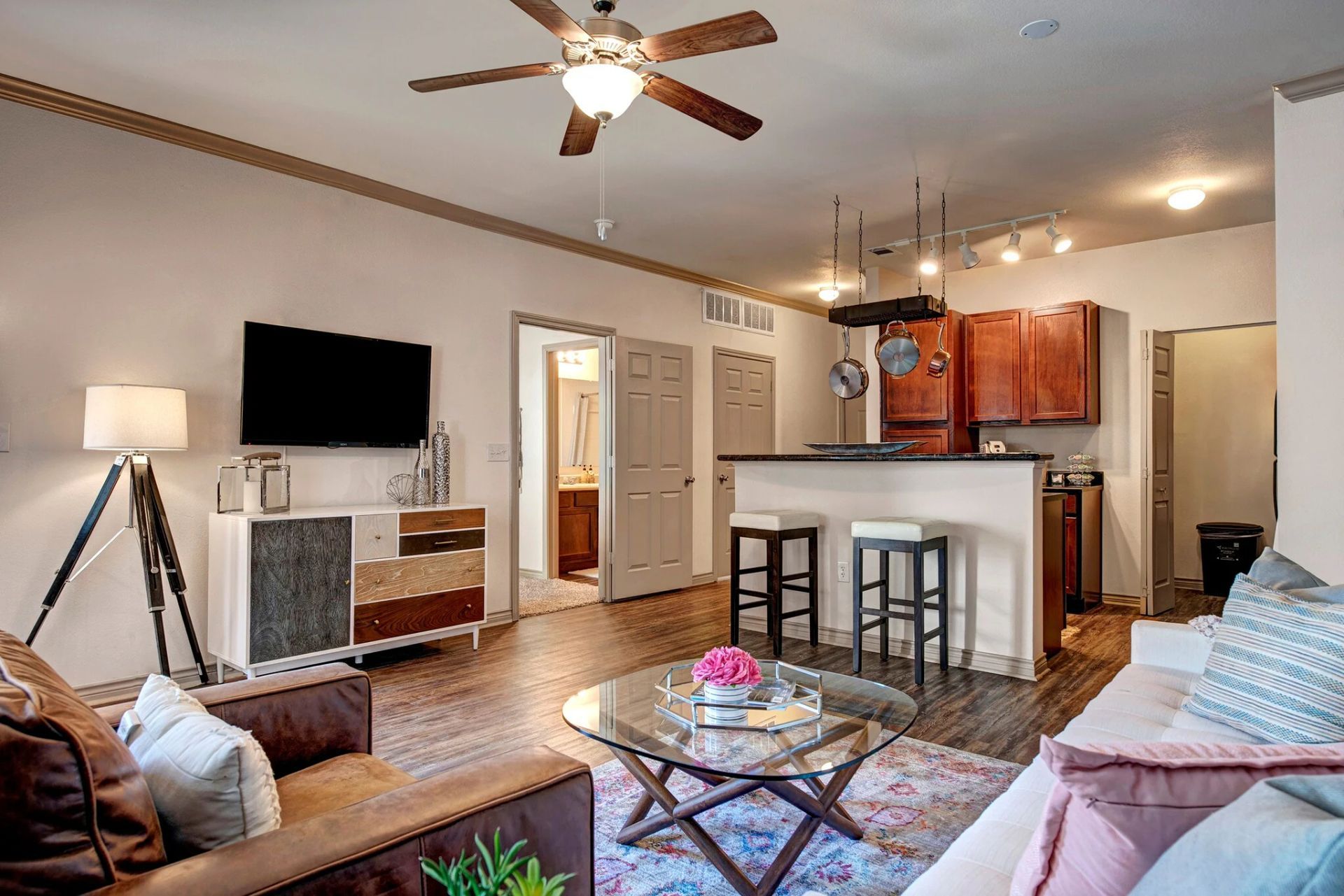 apartment floor plan.