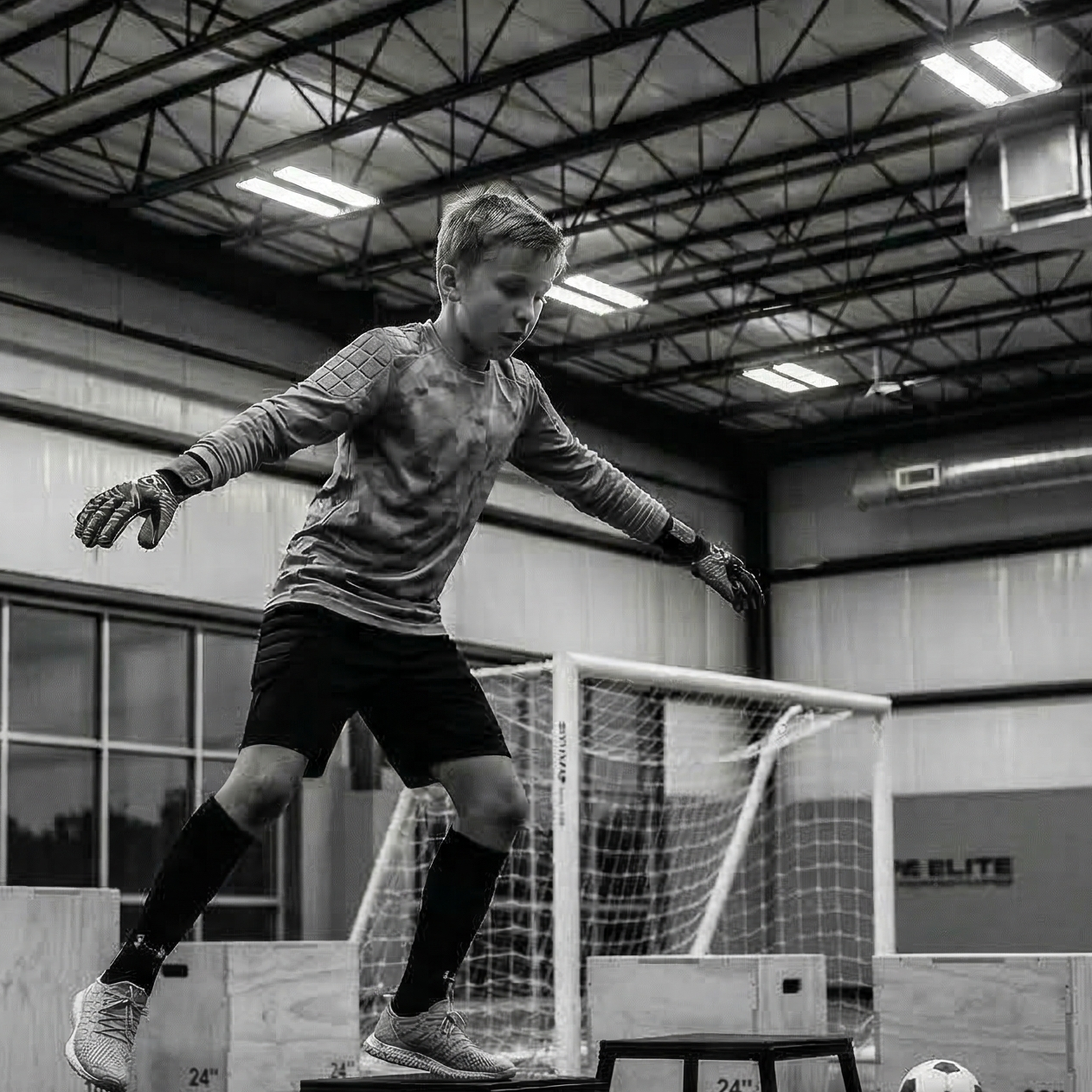 The Goalkeeper Lab plyometric training session in Waco, TX