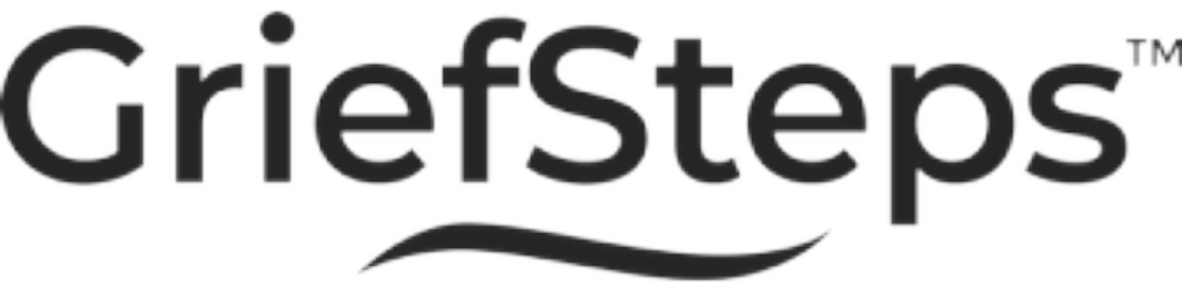 GriefSteps logo with the word 