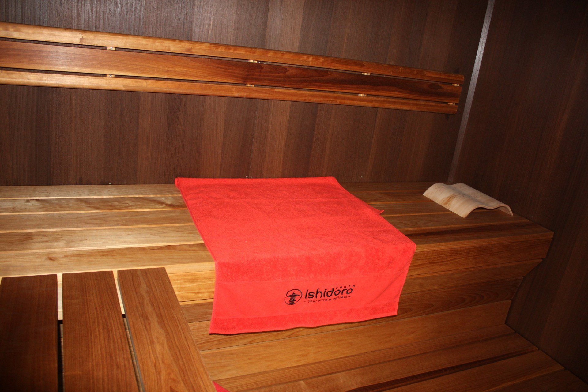 Ishidoro handdoek in sauna