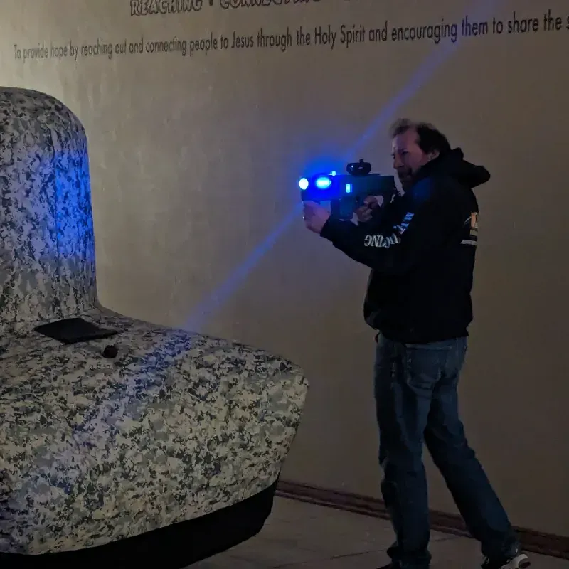 Laser Tag Indoor at Commando Paintball Sports