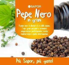 Confezione di pepe nero