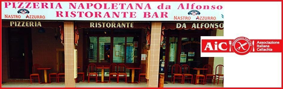 Vista esterna di una pizzeria