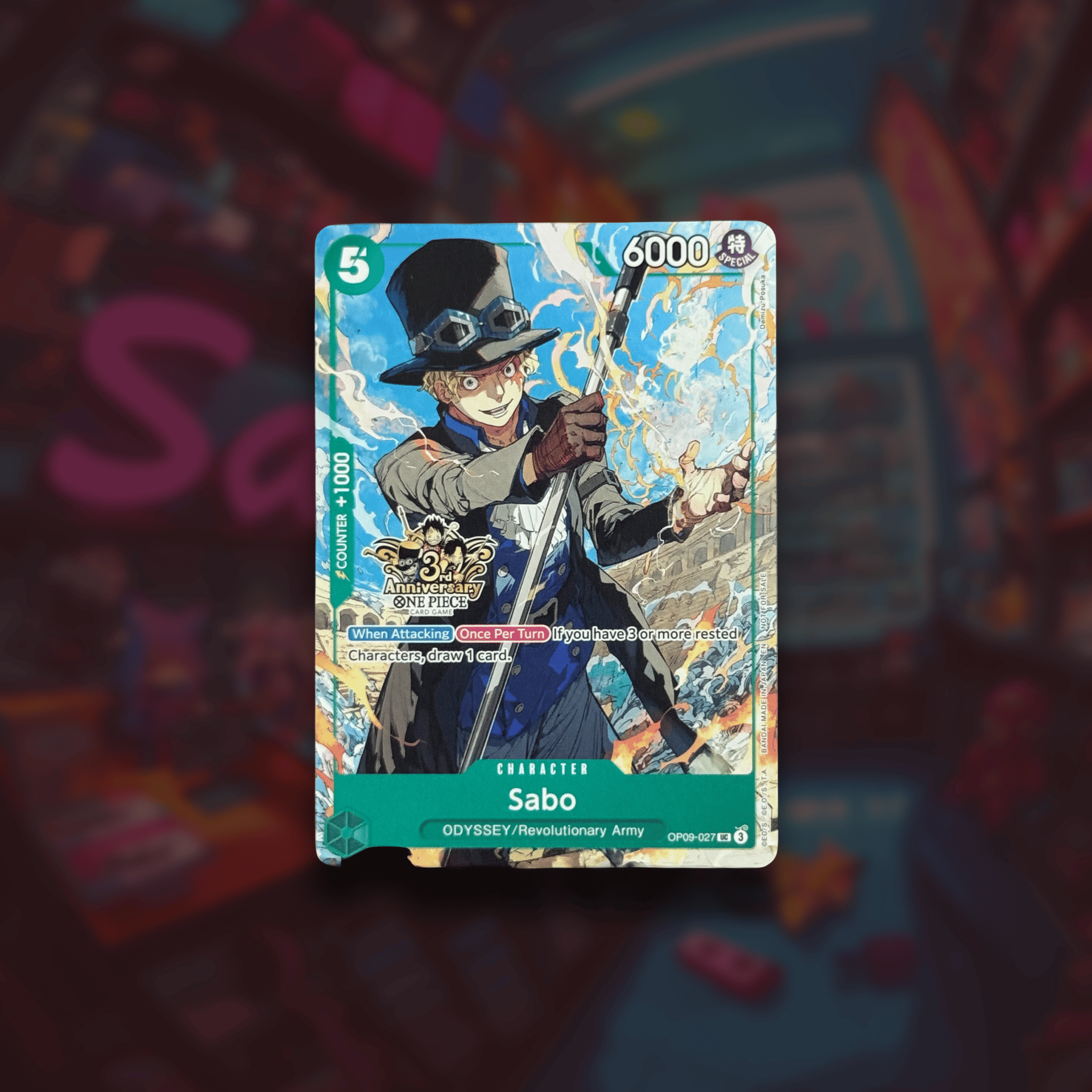 Sabo (UC - OP09-027) - 3rd Anniversary Tournament Pack