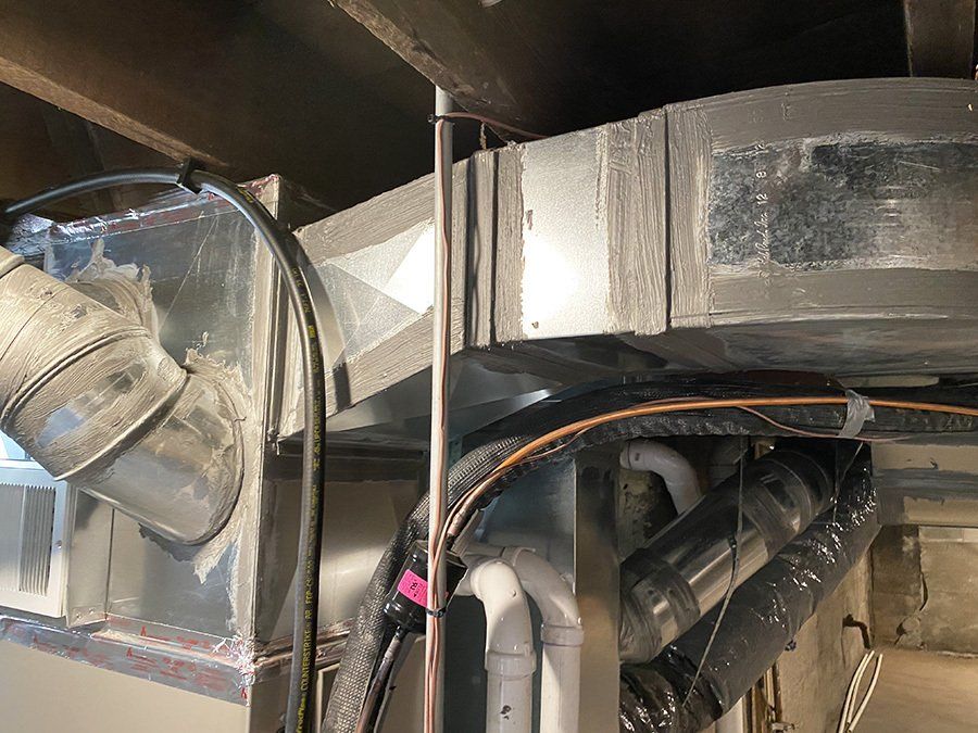 repaired ducts in Cascade Springs home
