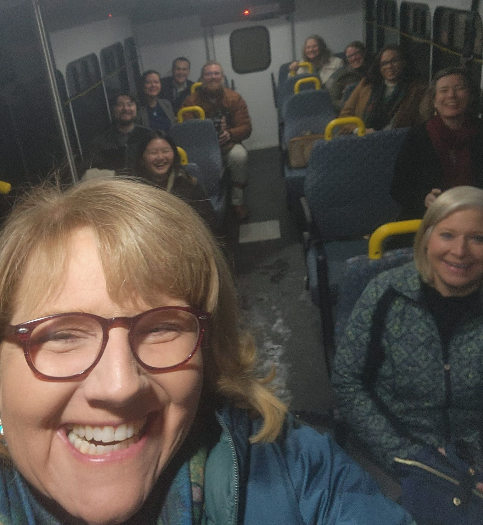 Leadership NEK's 2026 cohort outside of the State Capital building in Montpelier, Vermont for Northeast Kingdom Day at the Statehouse.