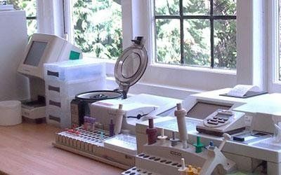 Laboratorio per analisi veterinarie