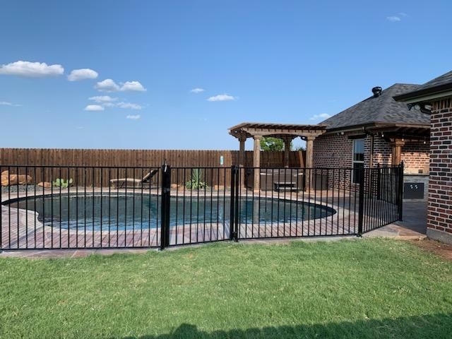 Wrought Iron Fence 4