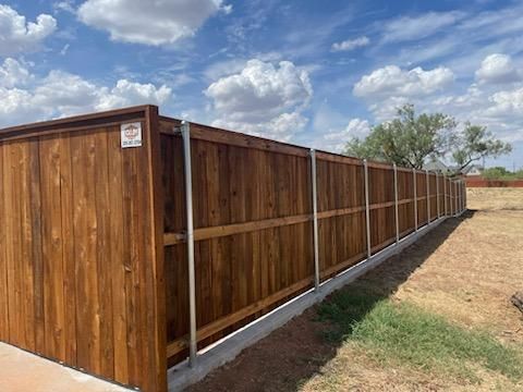 Fence Staining 1