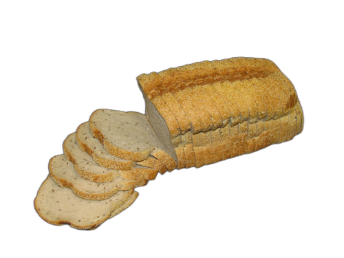 A loaf of bread that has been cut into slices
