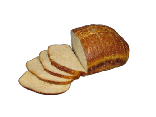 A loaf of bread that has been cut into slices