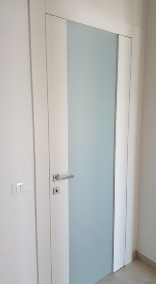 porta per interni celeste