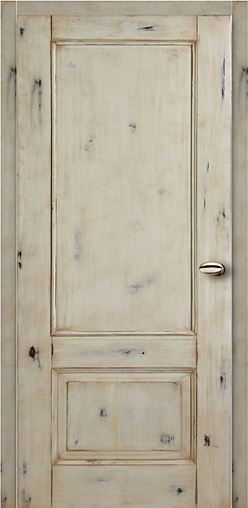 porta interna in legno grezzo