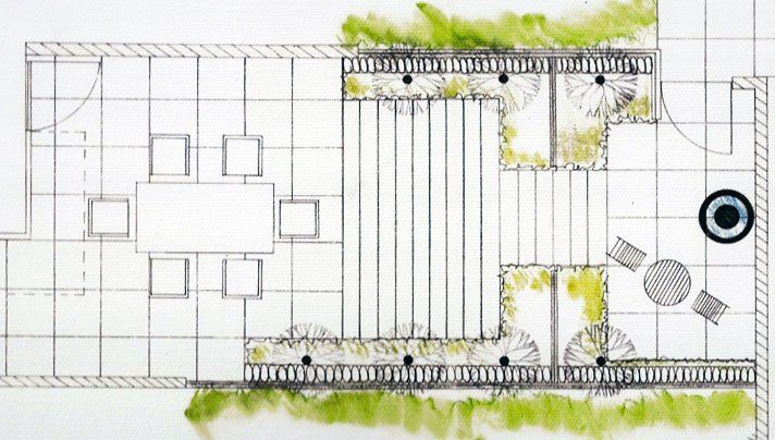 A black and white floor plan of a house
