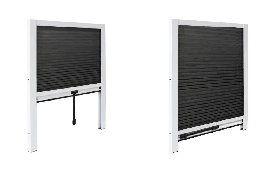 Zanzariere avvolgibili in orizzontale o in verticale