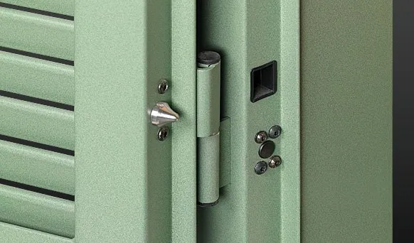 cerniera persiane in alluminio