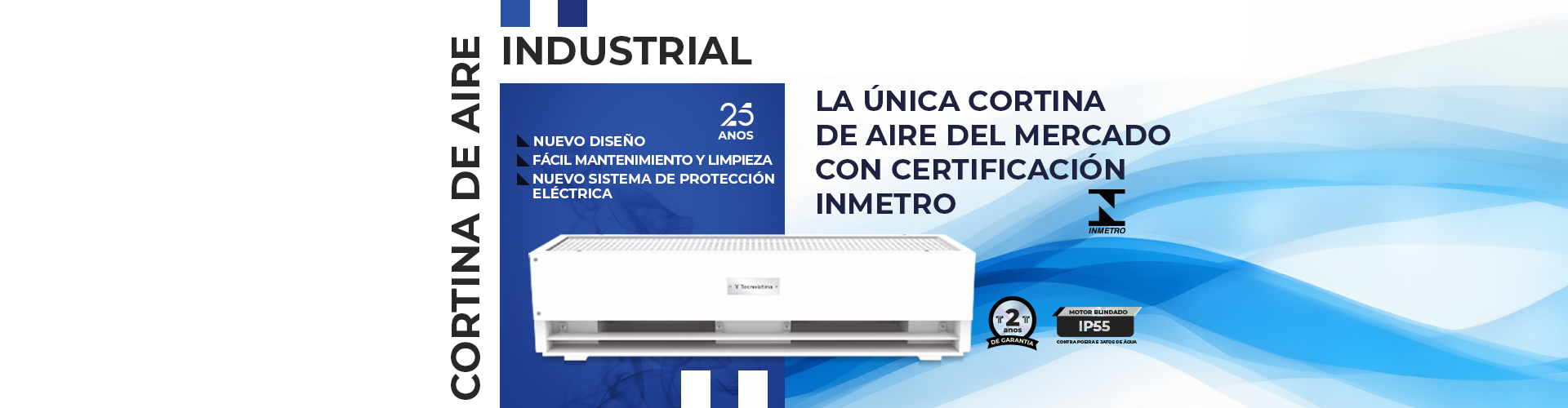 banner cortina de aire tecnolatina