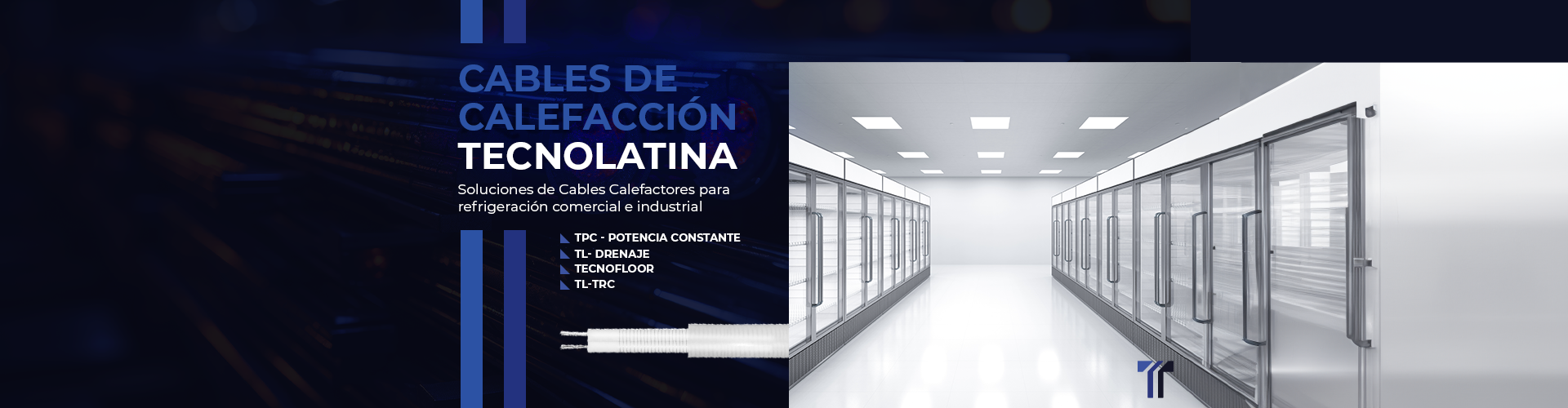 banner cables de calefacción tecnolatina