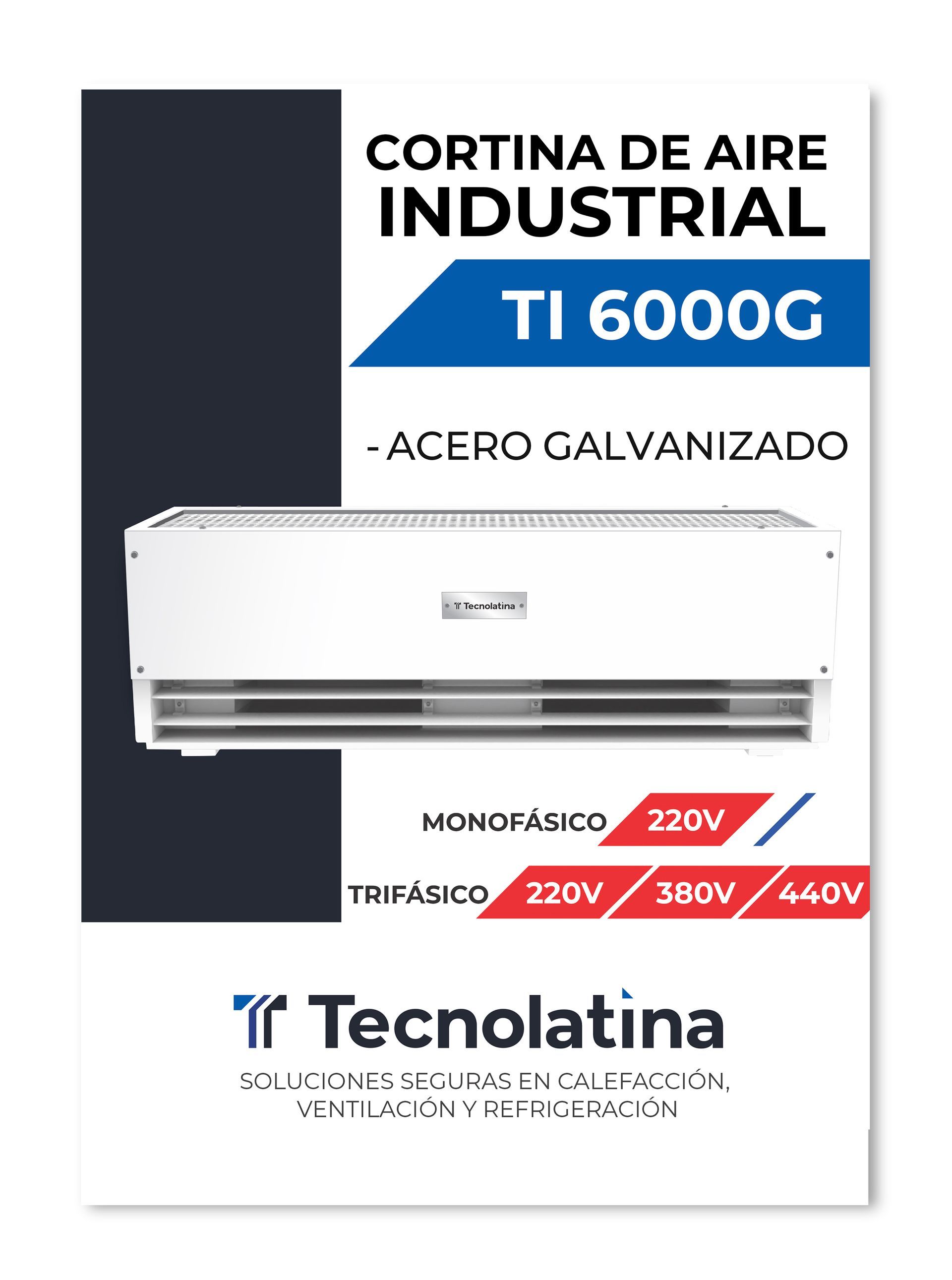 pdf cortina de aire ti6000g tecnolatina