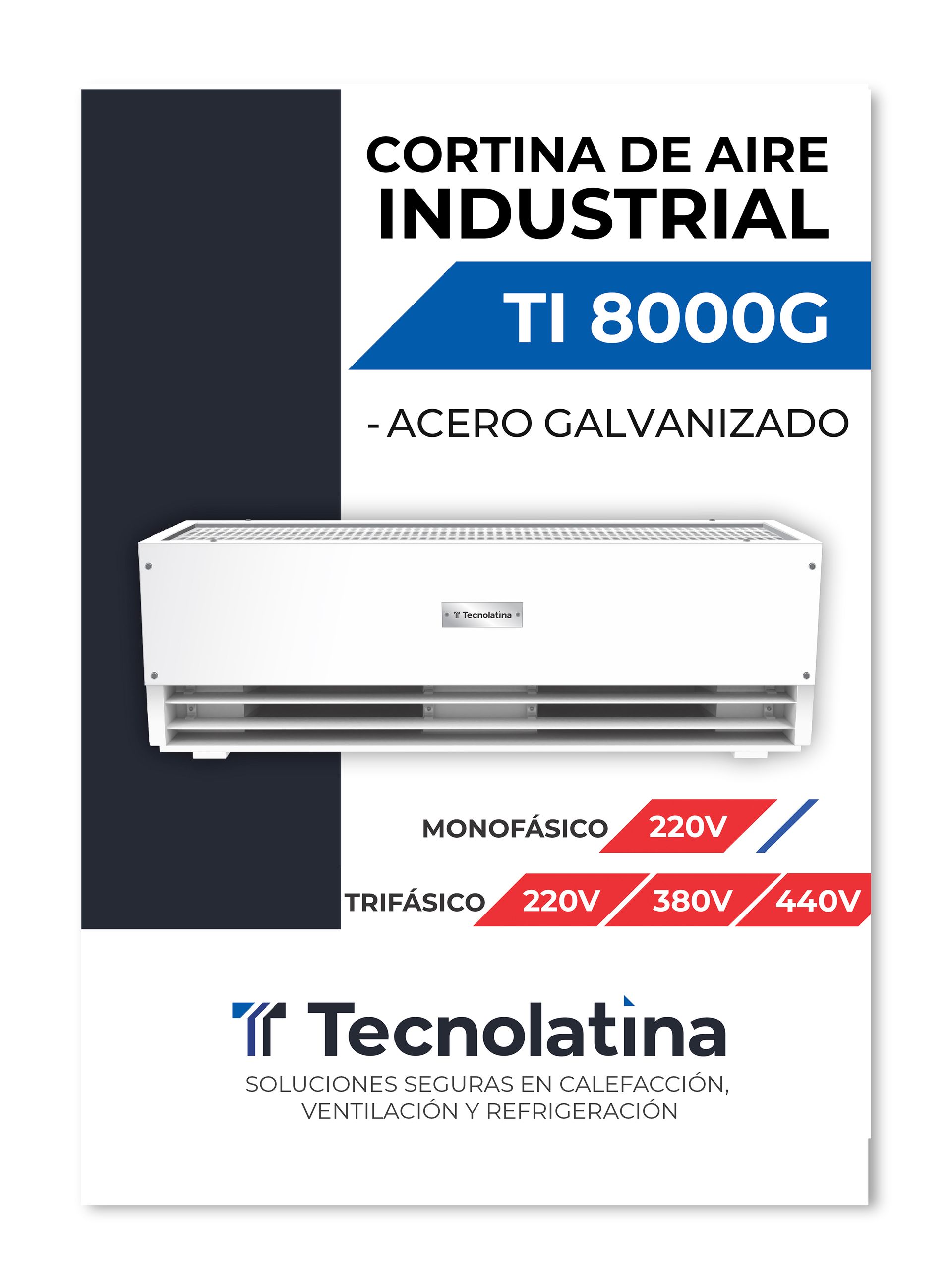 pdf cortina de aire ti8000g tecnolatina