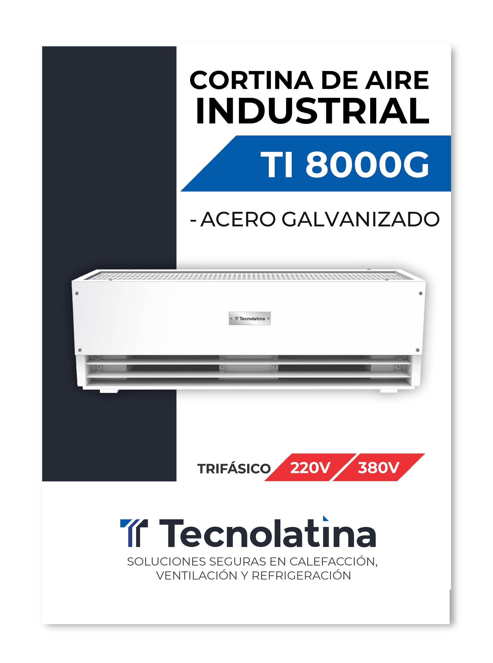 pdf cortina de aire ti8000g tecnolatina