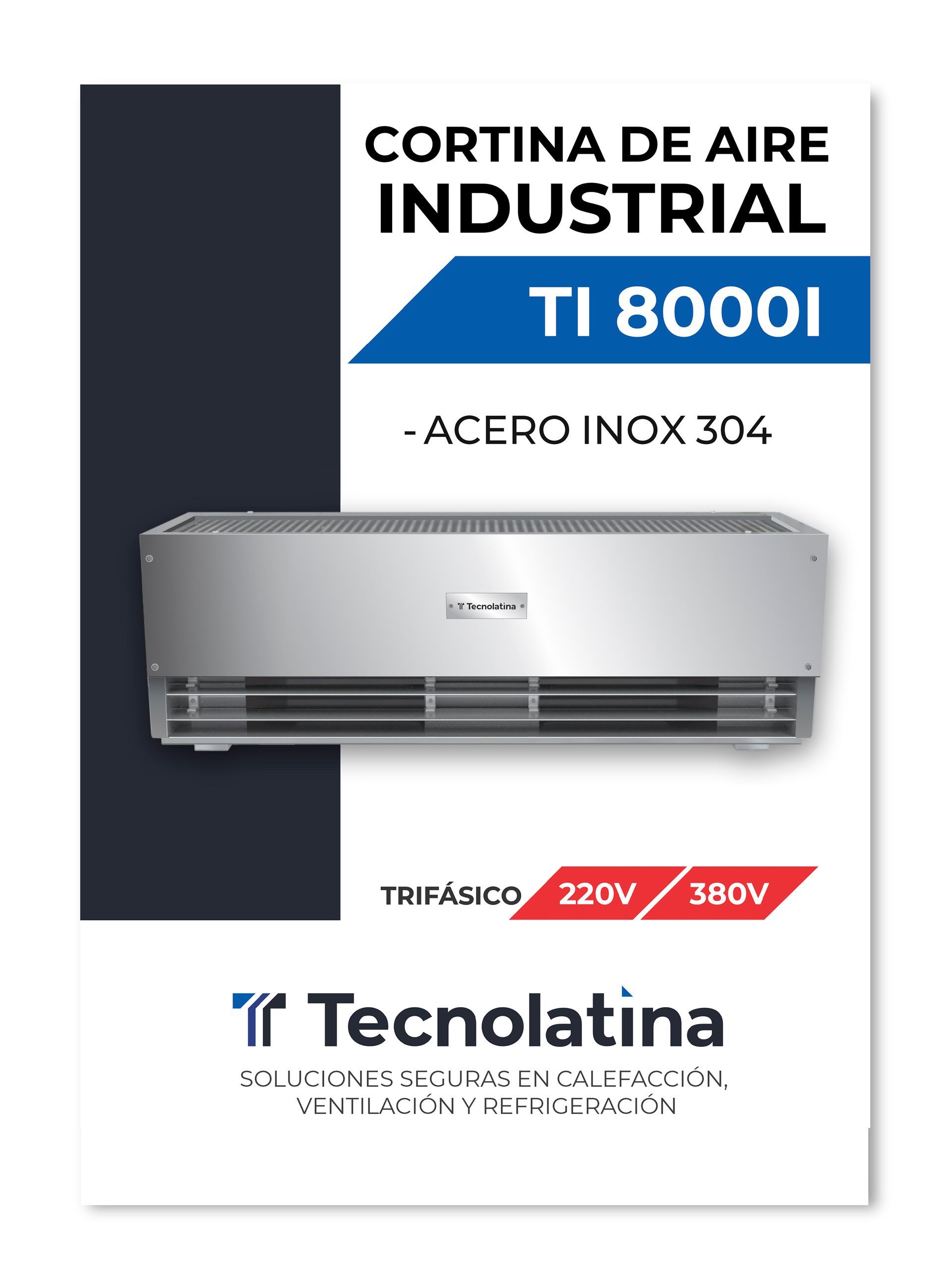 pdf cortina de aire ti8000i tecnolatina