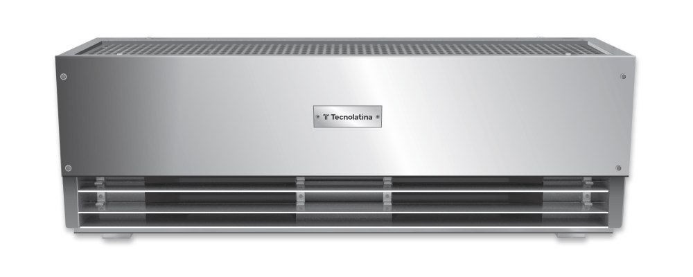 cortina de aire industrial ti8000 acero inox
