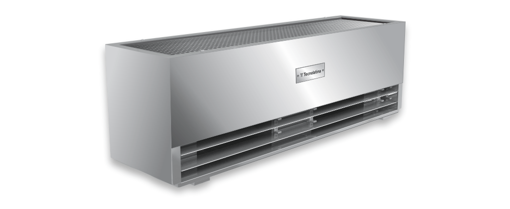 cortina de aire industrial ti8000 acero inox
