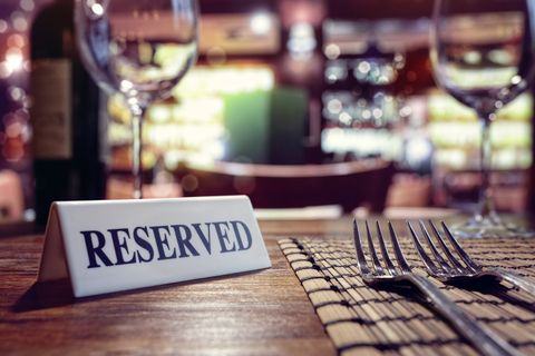 Reserved Dinging Table — Ocean, NJ — The Venue by Jimmy Pecci