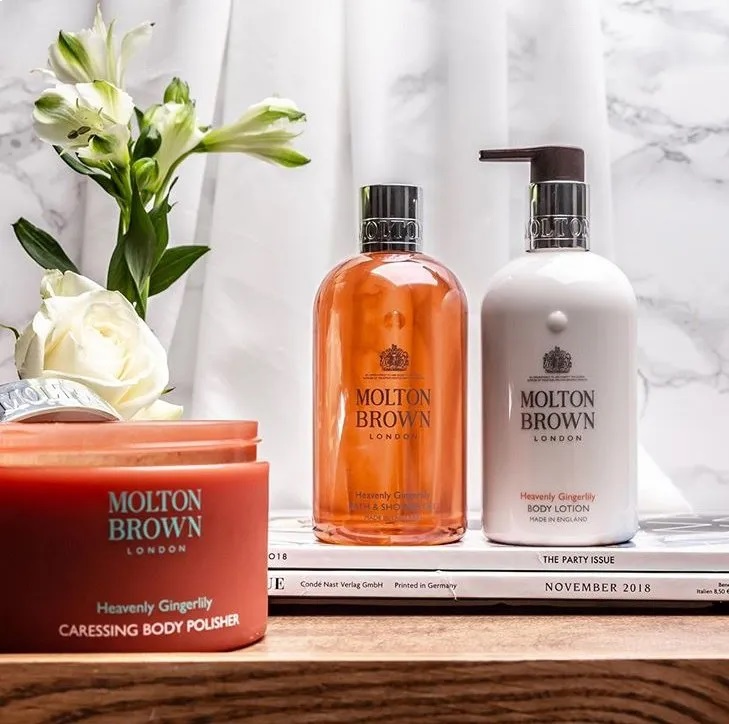 lozioni idratanti Molton Brown per il corpo