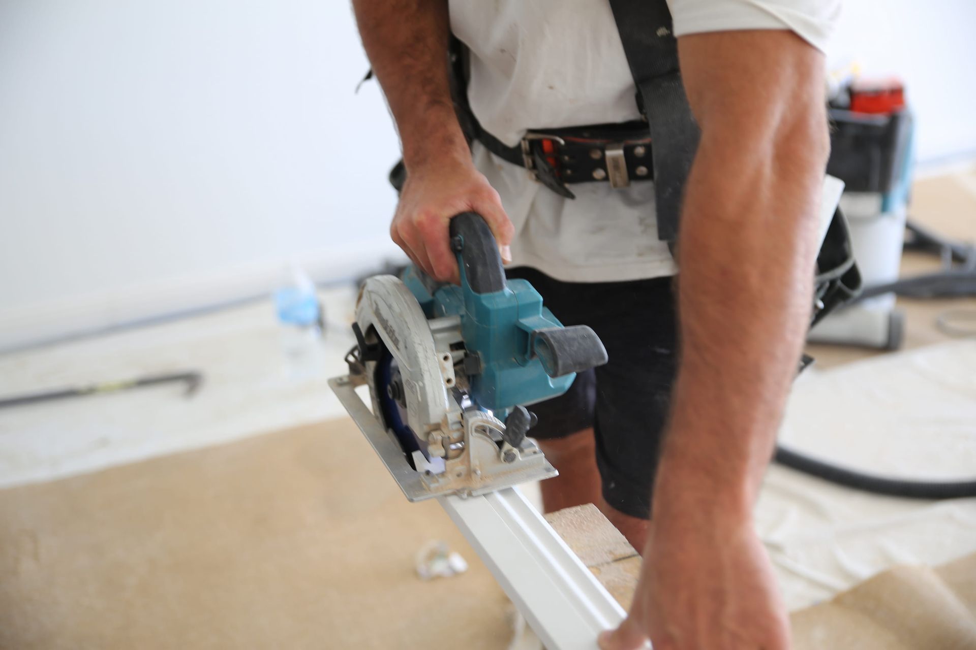 Tradies working after getting leads from their new websites.