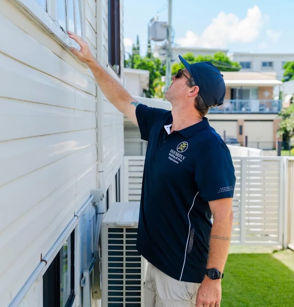 Housefly building and pest inspections logo