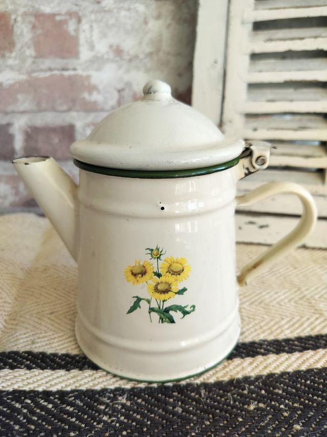 French enamel coffee pot best sale