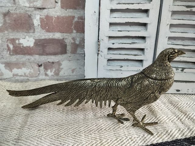 Pair of Art Deco French Silver store Pheasant Table Centerpieces