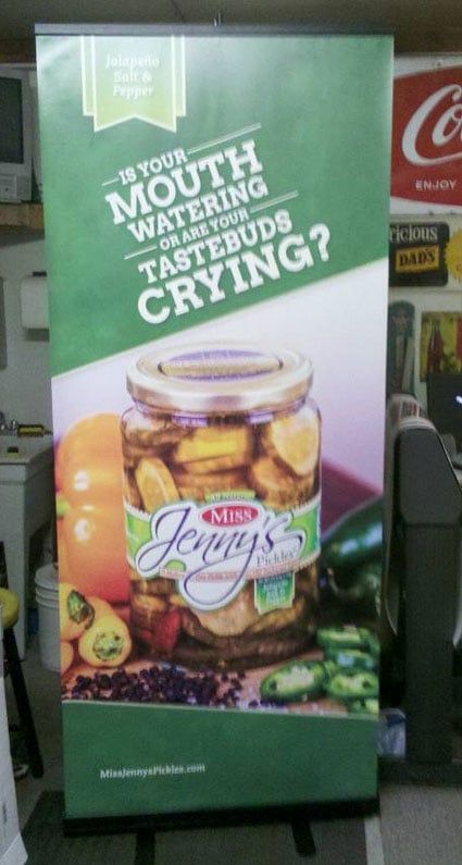 Banner Stand Sign — High Point, NC — C & R Graphics