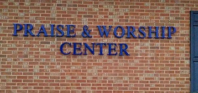 Praise & Worship Center Sign — High Point, NC — C & R Graphics