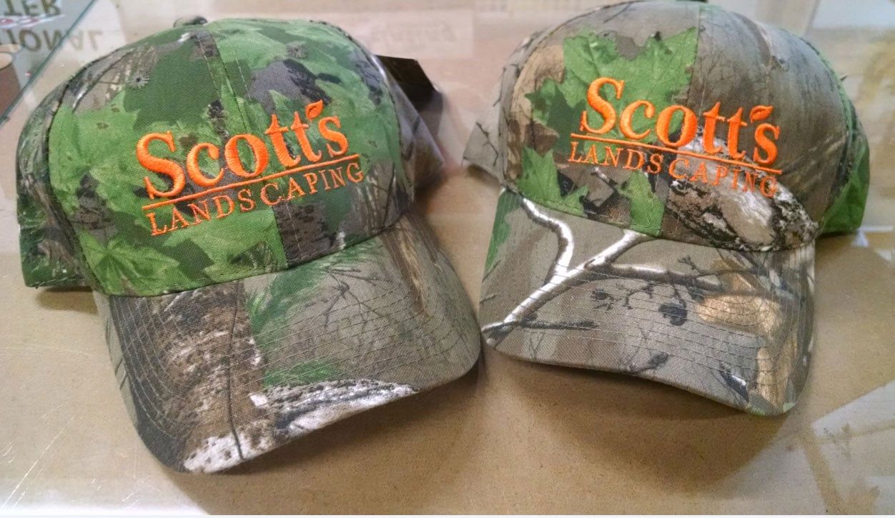 Scotts Landscaping Hats — High Point, NC — C & R Graphics